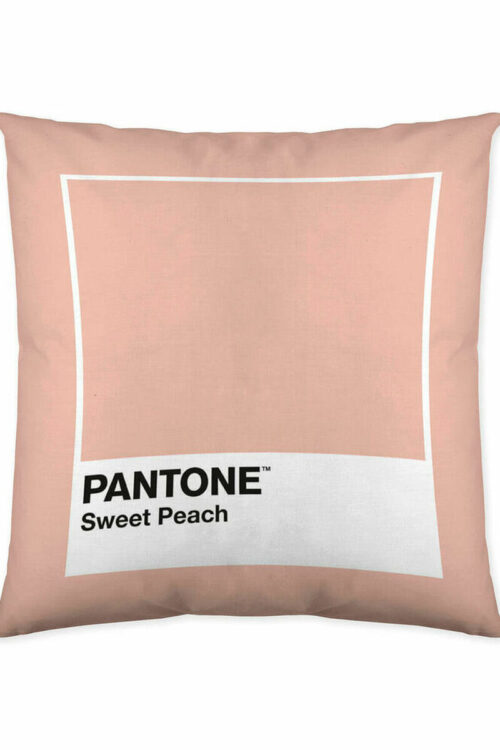 Capa de travesseiro Sweet Peach Pantone 50 x 50 cm