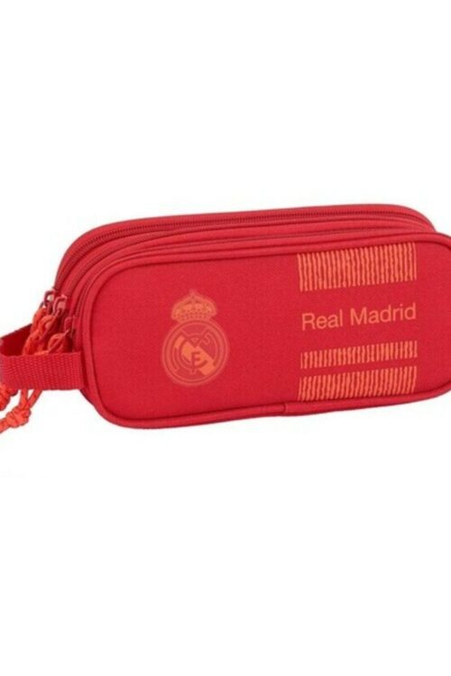 Estojo Real Madrid C.F. 811957635 Vermelho (21 x 8.5 x 7 cm)