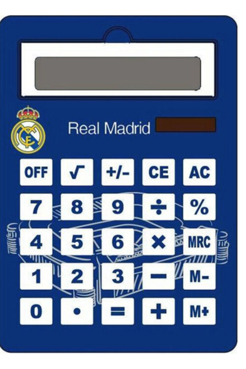 Calculadora Jumbo Real Madrid C.F. Solar Azul