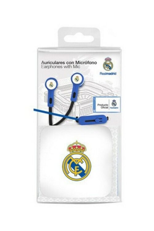 Auriculares de botão Real Madrid C.F. Azul