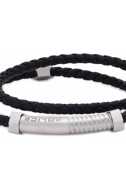 Bracelete masculino Police PEAGB2211241 Couro